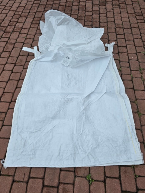 Worek Big Bag | Góra Fartuch | Dno Płaskie | 81x110x135cm | 1000kg | Nowy | Model 301