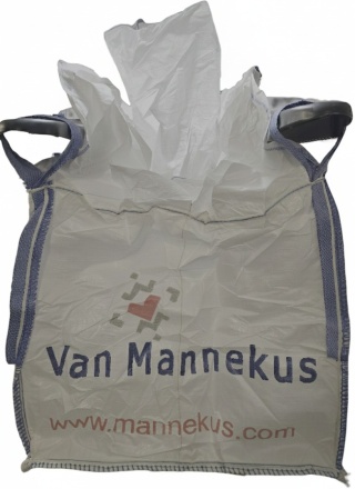 Worek Big Bag | Góra Lej | Dno Płaskie | 4+2 Dodatkowe Uchwyty | 91X91X80cm | SWL 500 KG | Nowy | Model 102