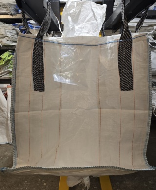 Worek Big Bag | Góra Lej | Dno Lej | SWL 1000kg | 96 X 111 X 106cm | Stabilizacja Kształtu | Nowy | Model 201