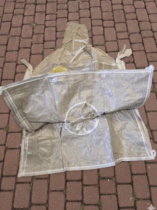 Worek Big Bag | Góra Lej | Dno Lej | SWL 600kg | 92x112x100cm | Stabilizacja Kształtu | Nowy | Model 203