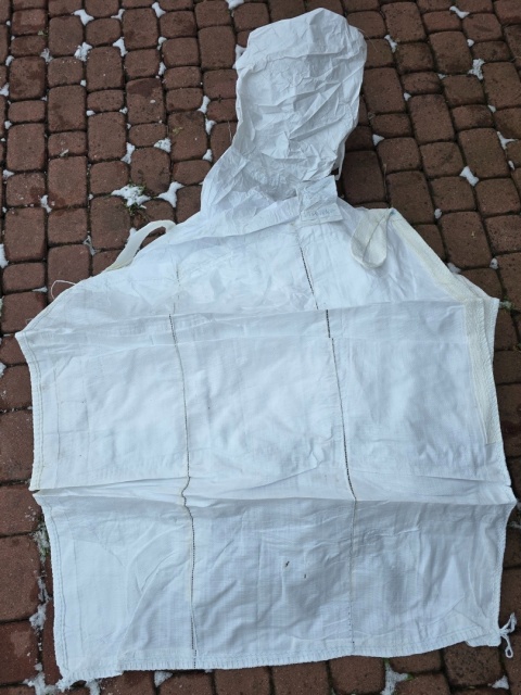 Worek Big Bag | Góra Lej | Płaskie Dno |100x120x120cm | 1000kg | Kieszeń na Dokumenty/Opis | Nowy | Model 101