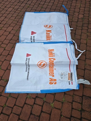 Worek Big Bag | Kontener | Góra Otwarta | Dno Płaskie | 100x220x100cm | SWL 1000kg | Nowy | Model 001