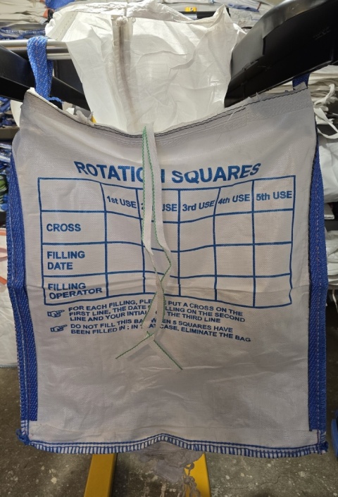 Worek Big Bag | Góra Lej | Dno Lej | 40x76x91cm | SWL 250kg | Nowy | Model 205