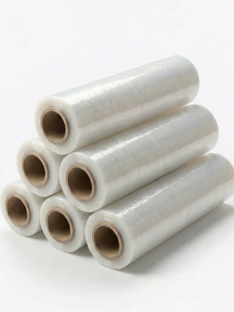 Folia Stretch Ręczna | 2,5kg | 23 µm | Bezbarwna | Przeźroczysta | Transparentna | Mocna