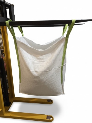 Worek Big Bag | Góra Otwarta | Dno Płaskie | 90X90X100cm | SWL : 1000kg | Nowy | Model 003