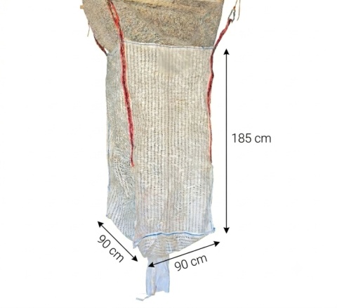 Worek Big Bag Wentylowany 1250kg 90x90x185cm Używany Na Warzywa Owoce