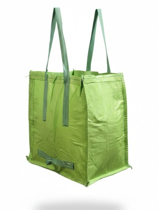 Worek Mini Big Bag | Góra Otwarta | Dno Płaskie |Dodatkowy Boczny Uchwyt | 50x30x50cm | SWL 50kg | Nowy | Model 002