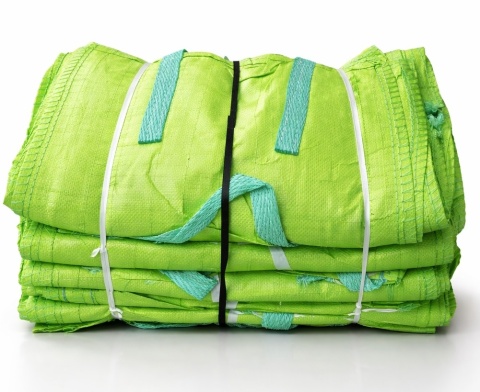 50 x Worek Mini Big Bag | Góra Otwarta Dno Płaskie Dodatkowy Boczny Uchwyt 50x30x50cm 50kg Nowy Model 002
