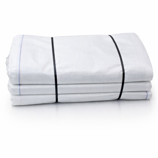 Worek PP 50kg z Wkładem Papierowym | 60x105cm | Biały | Nowy | Model 401