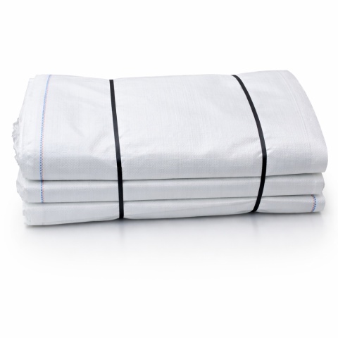 Worek PP 50kg z Wkładem Papierowym | 60x105cm | Biały | Nowy | Model 401
